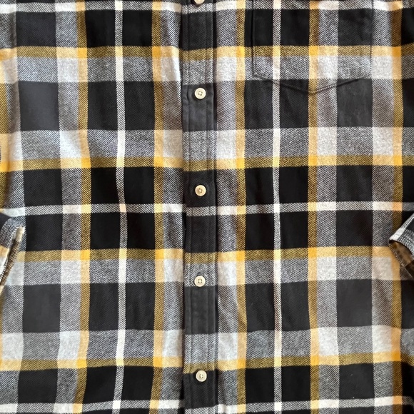 Men'sThe North Face 100% Cotton Flannel Plaid Button Up Sz XL - Picture 2 of 10